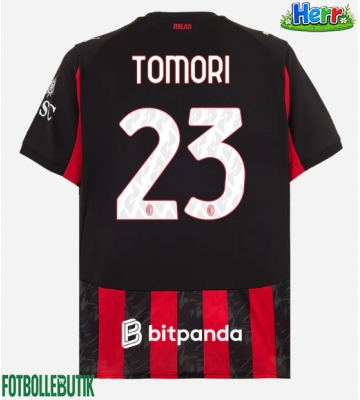 AC Milan Fikayo Tomori #23 Hemmatröja 2025-26 Kortärmad